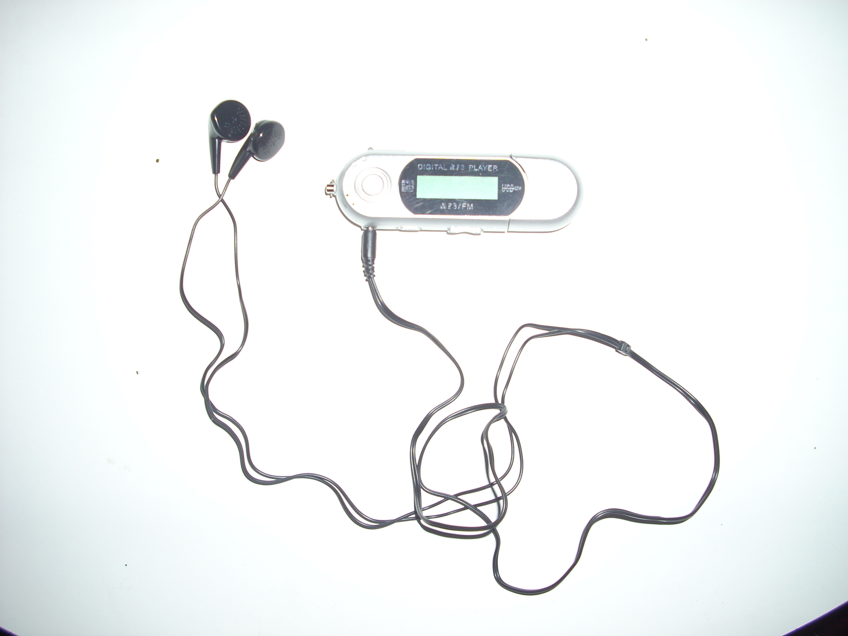 MP3 Player with headphones